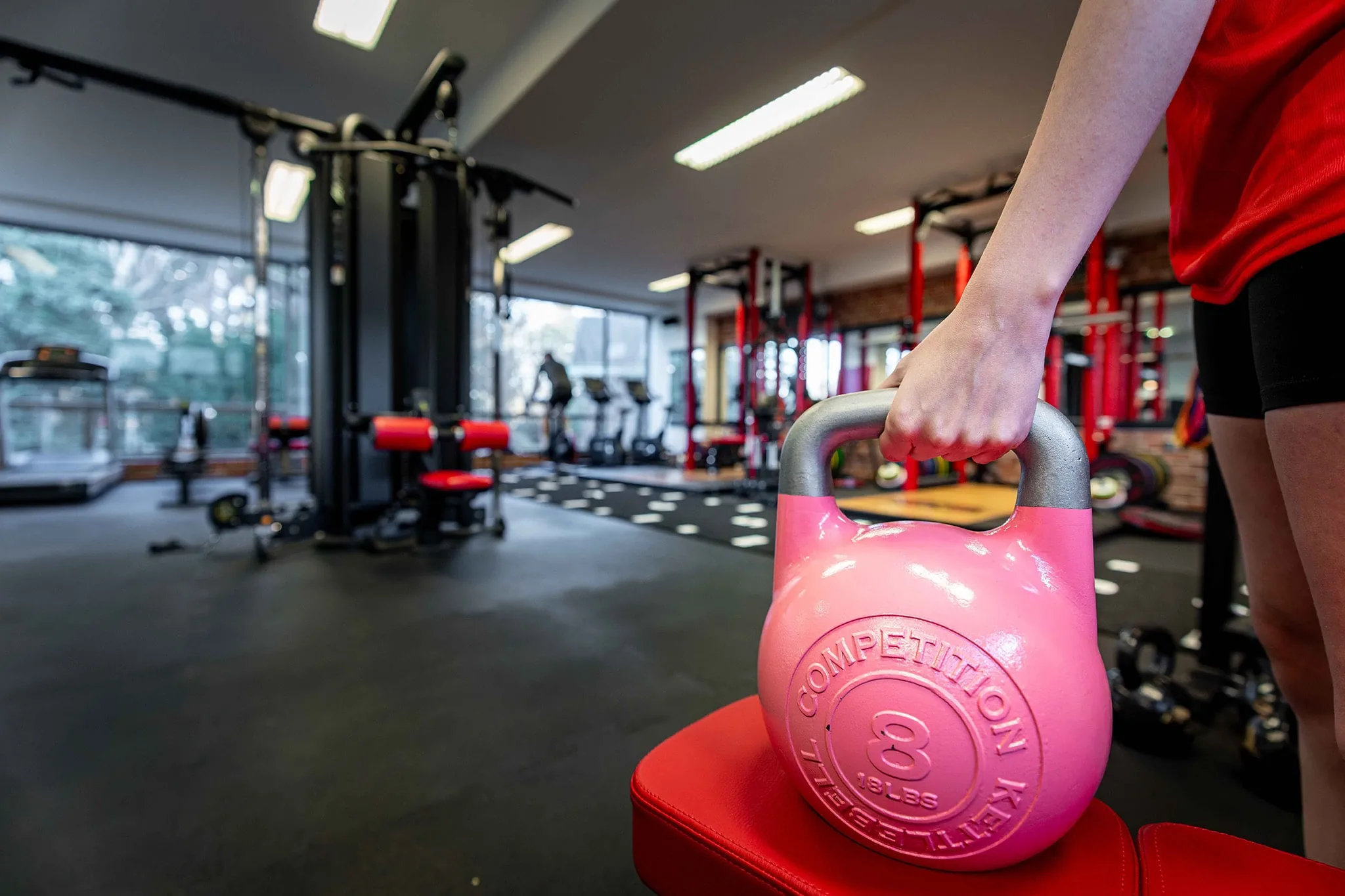 Fitnessraum im Sportcenter Praterstern